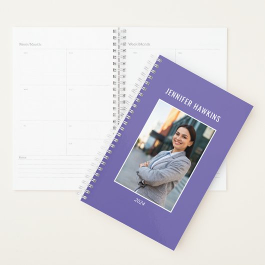 Unieke Paarse Vrouwen Fotobedrijf Planner (Display)