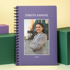 Unieke Paarse Vrouwen Fotobedrijf Planner