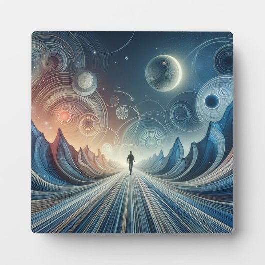 Unieke paden fotoplaat (Voorkant)