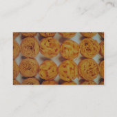 Unieke pasta close-up visitekaartje (Achterkant)