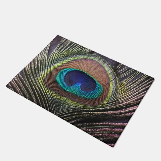 Unieke Peacock-doether Deurmat (Schuin)
