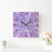 Unieke, PERSONALISEERDE Cheerleader-klokken met NA Vierkante Klok (Huis)