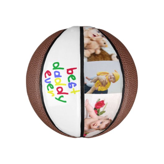 Unieke persoonlijke beste vader ooit vaderdag basketbal (Verticaal)