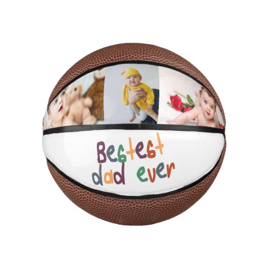 Unieke persoonlijke beste vader ooit vaderdag basketbal (Voorkant)