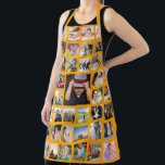 Unieke persoonlijke fotocollage schort<br><div class="desc">Foto uniek gepersonaliseerd schort van Ricaso - let goed op het plaatsen van de bovenste foto's zodat u de look krijgt die u wilt</div>