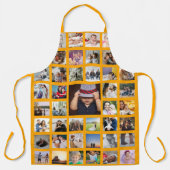 Unieke persoonlijke fotocollage schort (Voorkant)