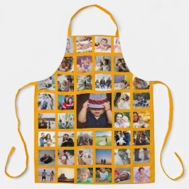 Unieke persoonlijke fotocollage schort
