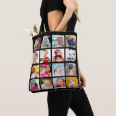 Unieke persoonlijke fotocollage tote bag (Dichtbij)