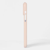 Unieke perziknaam initialen monogram iPhone hoesje (Linkerkant)