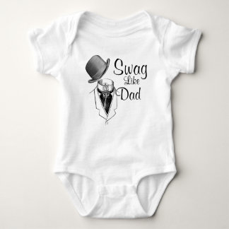 Unieke Pet/pak swag als Dad Creeper Romper