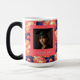 Unieke Pioenroos Print Afstudeer Koffie Magische Mok
