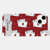 Unieke Poker Thema Case-Mate iPhone Case (Achterkant (horizontaal))