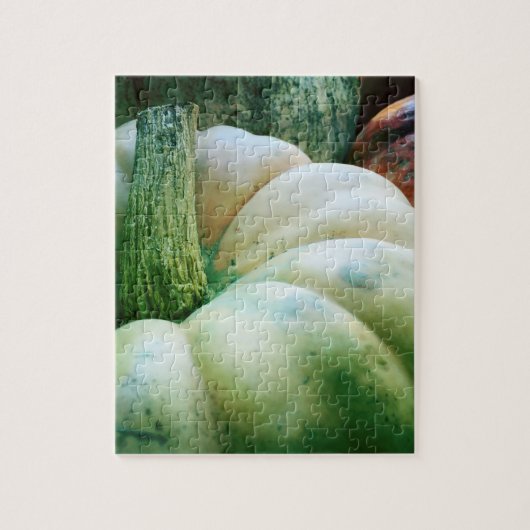 Unieke pompoenen legpuzzel (Verticaal)
