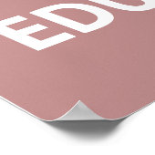 Unieke Poster afdrukken in het klassieke en liefde (Hoek)