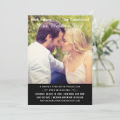 Unieke Poster voor Black Wedding Movie Save The Date (Staand voorkant)