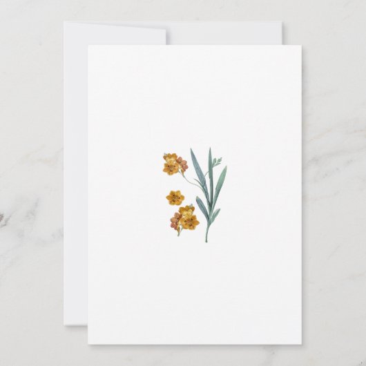 Unieke Pre-Wedding Celebration Kaart (Achterkant)