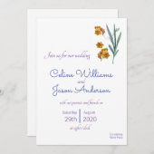 Unieke Pre-Wedding Celebration Kaart (Voorkant / Achterkant)