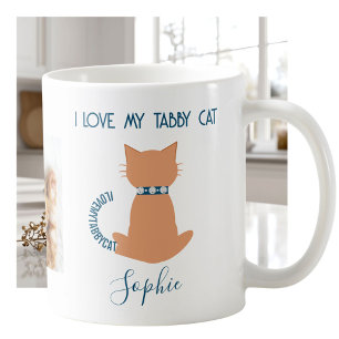 Unieke pretliefde Mijn Tabby-kat mok