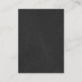 Unieke professionele grijs groen visitekaartje (Achterkant)