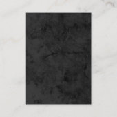 Unieke professionele grijze, moderne legant visitekaartje (Achterkant)