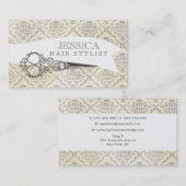  Unieke Professionele Haar Stylist Salon Visitekaartje (Voorkant / Achterkant)