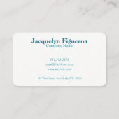 Unieke professionele persoonlijke Visitekaartjes (Achterkant)