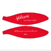 Unieke Prom Formele DansVoorstel Vraag Basketball Basketbal (Panelen)