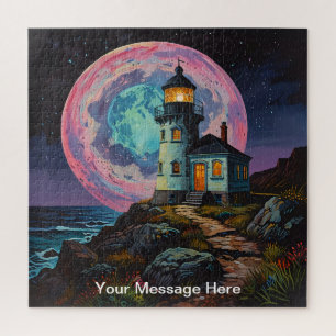 Unieke psychedelische & plezier gepersonaliseerd legpuzzel