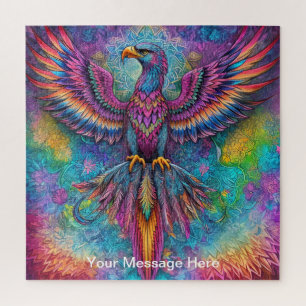 Unieke psychedelische & plezier gepersonaliseerd legpuzzel