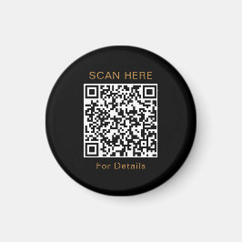 Unieke QR-code Ontwerp Cirkelmagneet Magneet