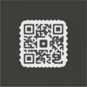 Unieke QR-code Stickers voor handelaren" (Voorkant)