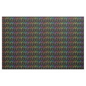Unieke Rainbow Neon Light Ice Cream Cont Pattern Stof (Yard (91,4 cm))