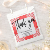 Unieke restaurant bakkerij cafe voedselpapier bedankzakje (Geknipt)