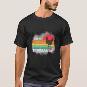 Unieke Retro 70s Zonsondergang Ik Houd Kleine Kipp T-shirt