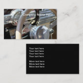 Unieke Retro Automotive Visitekaartje (Voorkant / Achterkant)