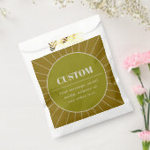 Unieke Retro geïnspireerde bewerkbare ontwerp Sjab Bedankzakje (Gezegeld)