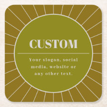 Unieke Retro geïnspireerde bewerkbare ontwerp Sjab