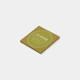 Unieke Retro geïnspireerde bewerkbare ontwerp Sjab Post-it® Notes