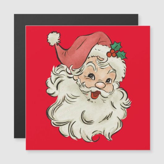 Unieke Retro Santa (Voorkant / Achterkant)