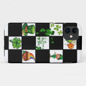 Unieke Retro St. Patrick's Day Case-Mate iPhone Case (Achterkant (horizontaal))