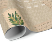 Unieke Retro stempels Cadeaupapier (Rol Hoek)