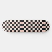 Unieke Retro Y2K Checker Design Skateboard (Horizontaal)