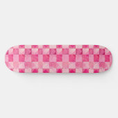 Unieke Retro Y2K Checker Design Skateboard (Horizontaal)