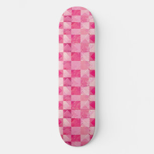 Unieke Retro Y2K Checker Design Skateboard