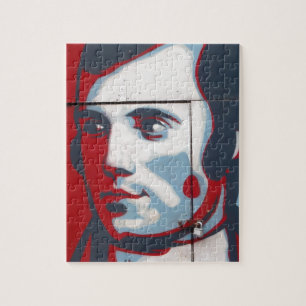 Unieke Robert Burns Street Art! Legpuzzel