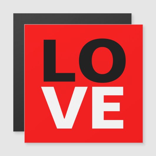 Unieke rode achtergrond liefde Romance (Voorkant / Achterkant)