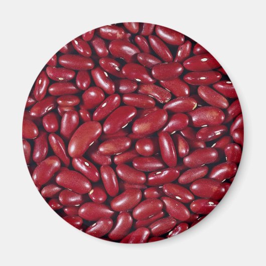 Unieke rode nierbonen magneet (Voorkant)