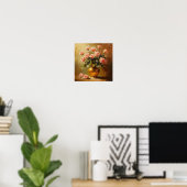 Unieke Roos Bloem Kunst Huis Decoratie (Thuiskantoor)