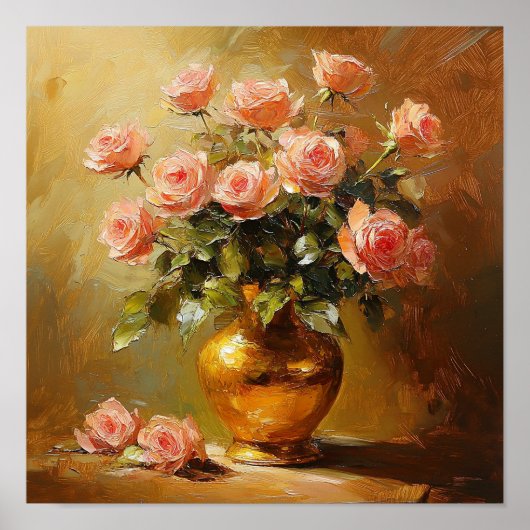 Unieke Roos Bloem Kunst Huis Decoratie (Voorkant)