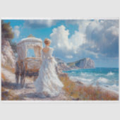 Unieke rouwstoet Decoupage Tissuepapier (Voorkant)